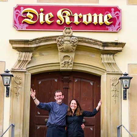 Gasthof Die Krone Швебиш-Халль Экстерьер фото